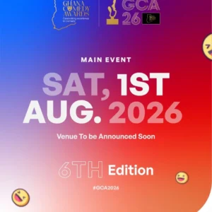Ghana Comedy Awards 2026 Announced For August 1st